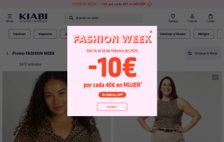 Descuento 10€ en Kiabi