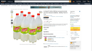 La Casera Limón Refresco con Gas de Limón Pack 6 x 1,5 L por 5,10€