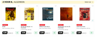 2 geselecteerde boeken voor €5 of €8 bij Boekenvoordeel