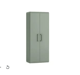 Armoire haute Keter Quadra vert L.68 x H.166 x P.39 cm à 69,90€