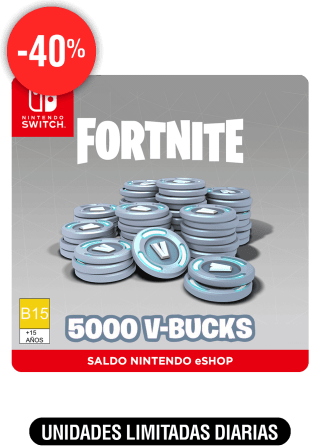 Fortnite 5,000 Monedas V por $420 en Claners