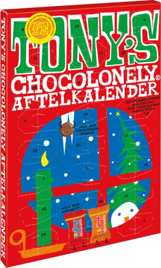 Tony's Chocolonely Tiny's Adventskalender Chocolade 2024 voor €9,99 bij Bol