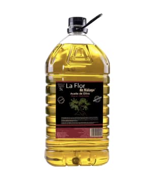 Aceite de Oliva Intenso LA FLOR DE MALAGA 5L por solo 18,83€