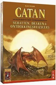 999 Games Catan: Schatten, Draken & Ontdekkingsreizigers voor €17,96 bij Spellenrijk
