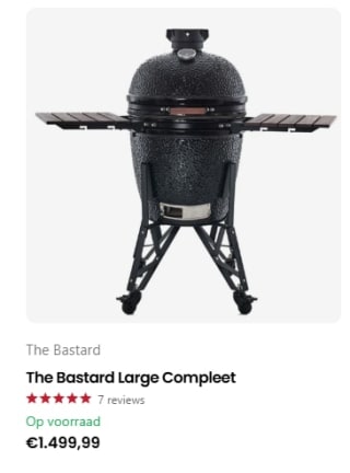 15% korting op geselecteerde items bij Vuurenrook