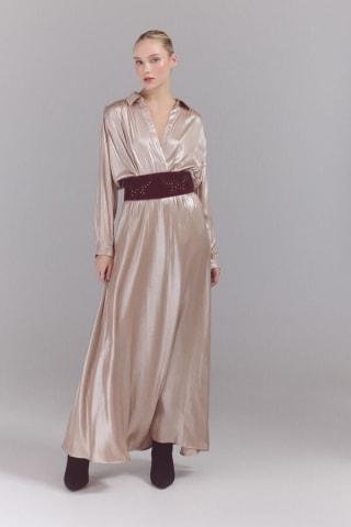 Falda satinada larga Slowlove por 19.99€