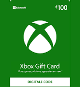 Xbox giftcard van €100 voor €76,87 dmv code bij Kinguin