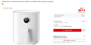 Freidora de aire Xiaomi Mi Smart Air Fryer 3.5L por 48.46€