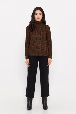 Camiseta cuello vuelto estampada para Mujer Springfield por 3.59€