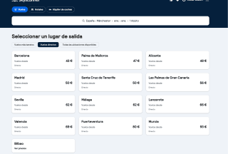 Vuelos España - Mánchester desde 43€ con Skyscanner