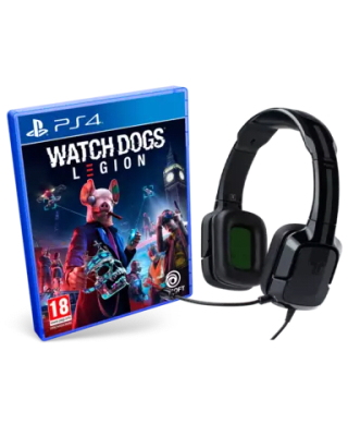 Videojuego Watch Dogs Legion PS4 + Auriculares Tritton Kunai por 12,99€