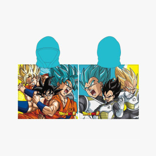 Poncho Toalla playa 55x110cm DRAGON BALL por solo 5€