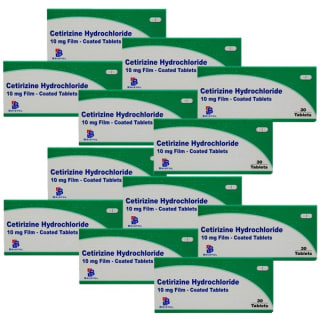 180 x Cetirizine 10mg Hay Fever Tablets for £4.79 at Pharmacy First