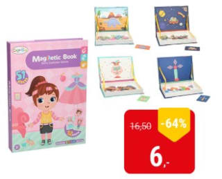 64% korting op diverse Magnetisch Boeken bij Lobbes