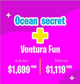 Entrada menores al parque por solo $1,119MXN Venturapark