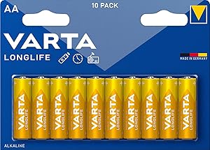 Varta 10 Pilas Longlife Power AA Mignon LR06 por 4,40€