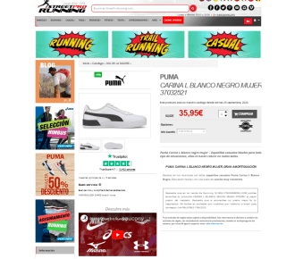 Zapatillas Puma Carina L Mujer por solo 35,95€