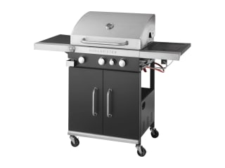 Barbacoa de gas 3 llamas y 4 zonas de cocción por solo 0,99€