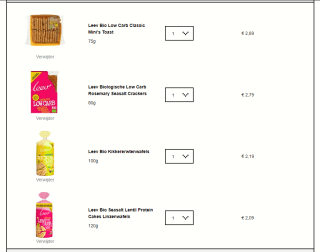 Leev Biologische Crackers en/of wafels 4 voor €8 bij Kruidvat