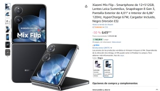 Xiaomi Mix Flip de 12GB/512GB por 649,99€