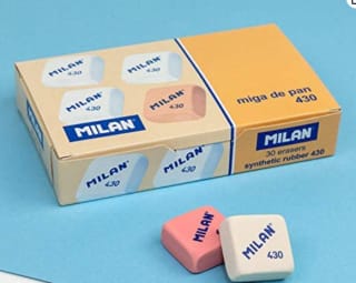 Caja 30 gomas Milan 430 por solo 4,21€