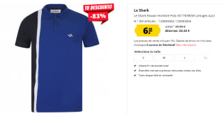Polo para Hombre Le Shark Rowan por 6.66€