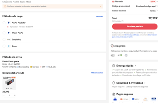 Radio de coche 1 DIN con pantalla táctil HD 6,86" CarPlay MP5 por solo 32,39€