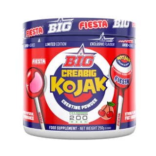 Creatina CreaBig Fiesta Sabor Kojak 250 gr por 16.91€ (Cuenta Nueva 8.45€)