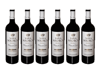 Pack de 6 Botellas de Viña Solorca Crianza 2019 por 44€