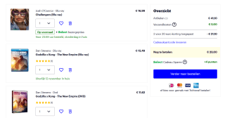 3 topfilms voor €20 bij Bol