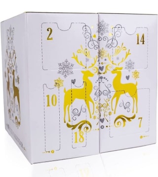 Calendario de Adviento de Belleza 24 Productos de Maquillaje y Cosmética por 23,03€.