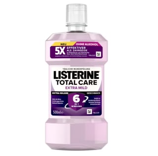3X2 Enjuague LISTERINE Total 3X500ml bucal protector sin alcohol contra la caries acción 6 en 1 por 10,58€