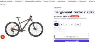 Fiets MTB Bergamont Revox 7 2025 voor €499 bij Evolution Bikes