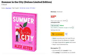 Summer in the City (Deluxe Limited Edition) voor €12,99 bij Bol