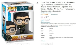 figura Funko Pop Movies: DC - Dr. Shin - Aquaman por 5,12€