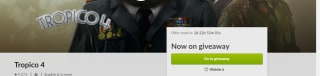 Tropico 4 gratis via Gog
