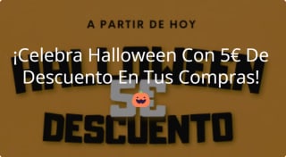 Descuento Halloween 5€ Directo en Veopago para todos