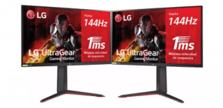 2 Setup Gaming Gaming LG UltraGear 27" QHD 165Hz 27GP850D-B por 490,07€€