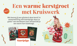 Gratis Kaartje via Kaartje2go t.w.v. €4,15 (inclusief postzegel)