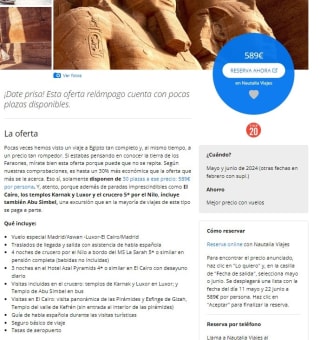 Egipto 8 días, crucero Nilo y Abu Simbel desde 589€ (pocas plazas)