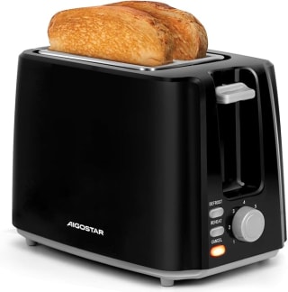 Aigostar Warrior 30JRL Tostador para dos rebanadas con 7 niveles de tostado, 750 W por 14,75€