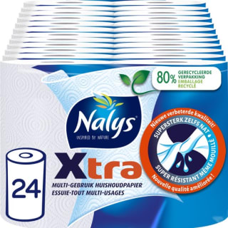 24 rollen Nalys keukenpapier voor €23,99 bij Bol.com