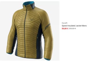 Chaqueta para Hombre Dynafit Speed Insulated por 50€