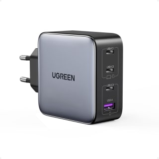 UGREEN Nexode 100W USB C oplader GaN USB C voeding 4 poorten voor €32,64 dmv code bij Amazon