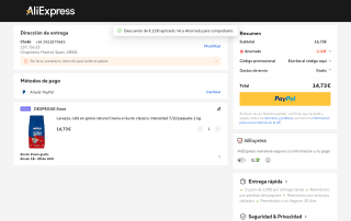 Lavazza café en grano natural Crema e Gusto clásico por 14,73€