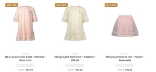 Tot 40% korting op Like Flo kinderkleding bij De Kinderkledingwinkel