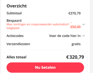 Xiaomi X20+ Robotstofzuiger met dweilfunctie voor €320,79 dmv code bij Aliexpress