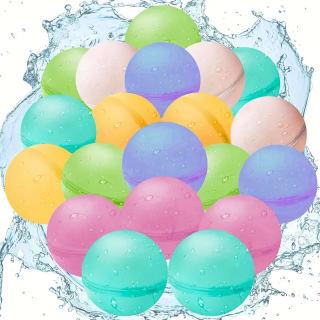 Globos de agua reutilizables para la piscina por solo 3,99€