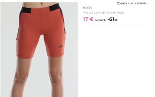 Mallas de mujer Nadar +8000 por 17€