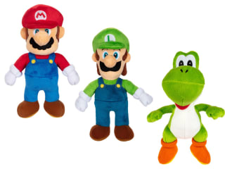 Nintendo Super Mario- Luigi of Yoshi pluche knuffel 23 cm voor €7,99 in de Lidl webshop